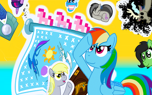 r/place Brony theme(no blep）My little Pony  from Chrome web store to be run with OffiDocs Chromium online