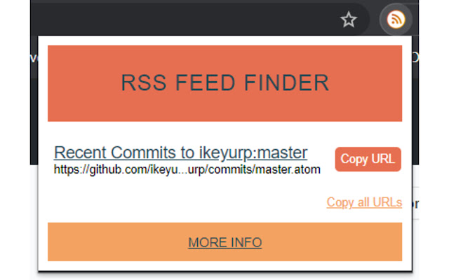 RSS Feed Finder  from Chrome web store to be run with OffiDocs Chromium online