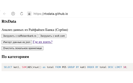 RtxData Assistant  from Chrome web store to be run with OffiDocs Chromium online