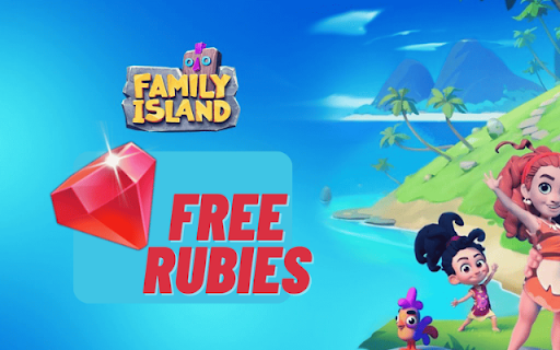Rubies For Family Island  from Chrome web store to be run with OffiDocs Chromium online