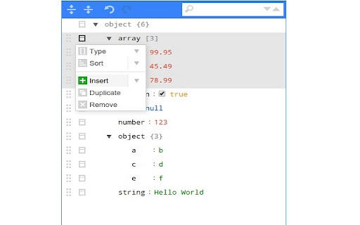 Rukno JSON Editor  from Chrome web store to be run with OffiDocs Chromium online