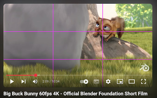 Rule of Thirds Video Overlay  from Chrome web store to be run with OffiDocs Chromium online