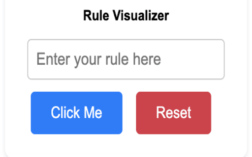 Rule Visualizer  from Chrome web store to be run with OffiDocs Chromium online
