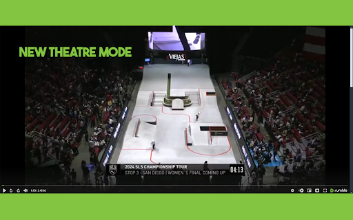 Rumble Resize  from Chrome web store to be run with OffiDocs Chromium online