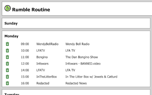Rumble Routine from Chrome web store to be run with OffiDocs Chromium online Rumble Routine from Chrome web store to be run with OffiDocs Chromium online