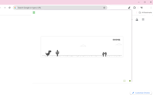 Run Dino Unblocked  from Chrome web store to be run with OffiDocs Chromium online