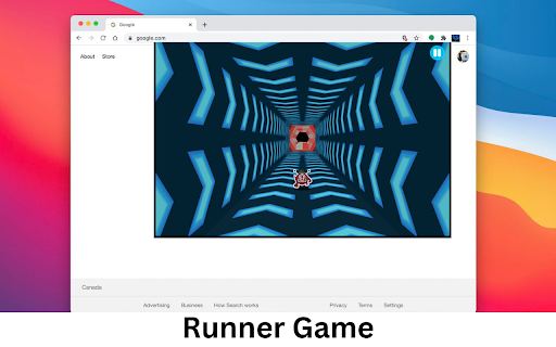 Runner Game  from Chrome web store to be run with OffiDocs Chromium online