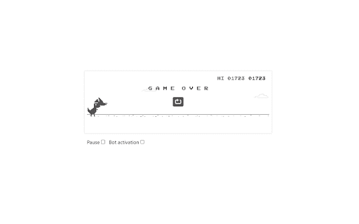 Running Dino  from Chrome web store to be run with OffiDocs Chromium online