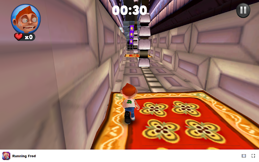 Running Fred Game Help Fred run for his life through perilous paths!  from Chrome web store to be run with OffiDocs Chromium online