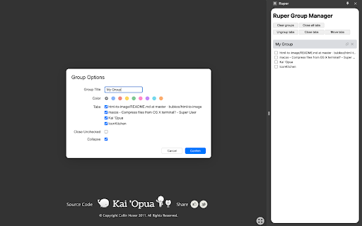 Ruper  from Chrome web store to be run with OffiDocs Chromium online