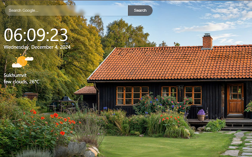Rustic Retreat  from Chrome web store to be run with OffiDocs Chromium online