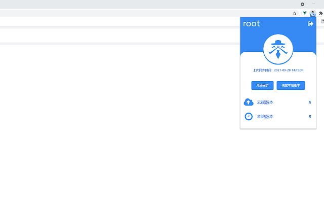 RxzMBSync Version Sync BookMarks  from Chrome web store to be run with OffiDocs Chromium online