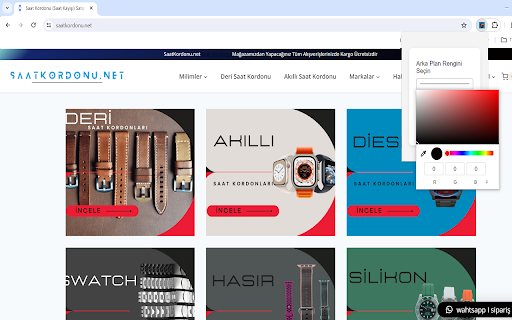 Saat Kordonu Arayüz App  from Chrome web store to be run with OffiDocs Chromium online
