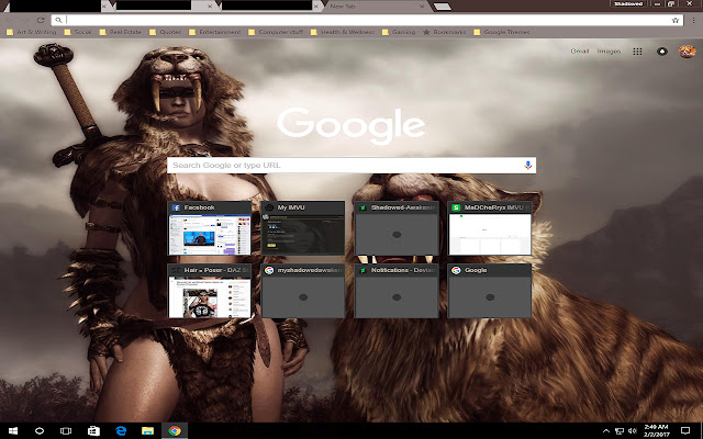 Sabertooth Skyrim mula sa Chrome web store na tatakbo sa OffiDocs Chromium online