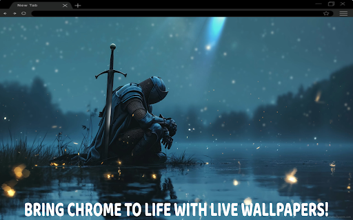 Sad Knight 4K Live Wallpaper New Tab  from Chrome web store to be run with OffiDocs Chromium online