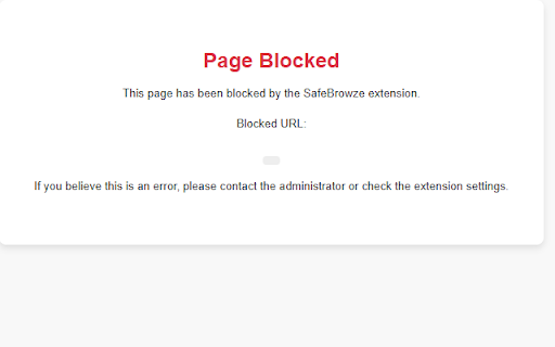 SafeBrowze  from Chrome web store to be run with OffiDocs Chromium online