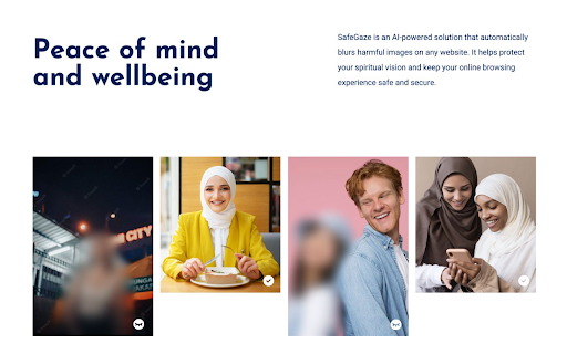SafeGaze Blur Haram Images, Block Ads, Block Haram website, Safe Search  from Chrome web store to be run with OffiDocs Chromium online