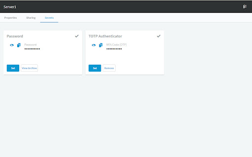 Safeguard Enterprise Password Vault  from Chrome web store to be run with OffiDocs Chromium online