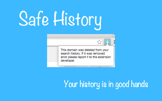 Safe History  from Chrome web store to be run with OffiDocs Chromium online