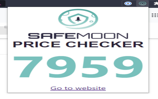 Safemoon Price Extension  from Chrome web store to be run with OffiDocs Chromium online