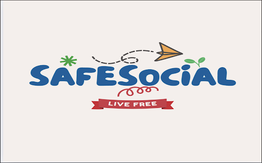 Safe Social  from Chrome web store to be run with OffiDocs Chromium online