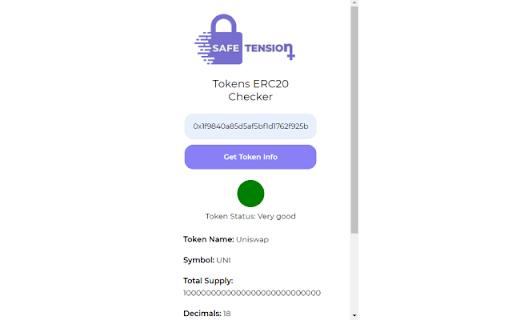 Safetension  from Chrome web store to be run with OffiDocs Chromium online