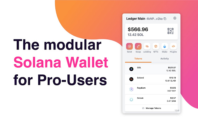 Saifu Solana Wallet  from Chrome web store to be run with OffiDocs Chromium online