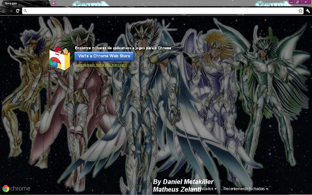 Saint Seiya  from Chrome web store to be run with OffiDocs Chromium online