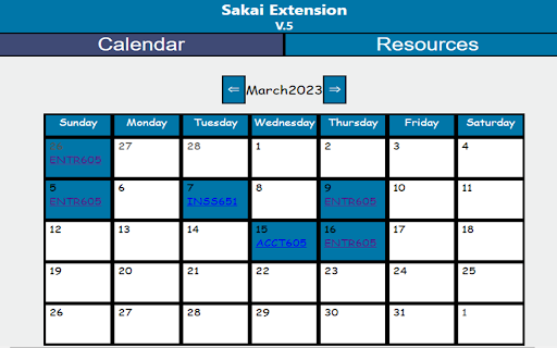 Sakai Extension  from Chrome web store to be run with OffiDocs Chromium online