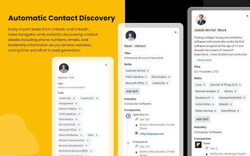 Sales Copilot by CRM.io: Your All in One Sales Assistant  from Chrome web store to be run with OffiDocs Chromium online