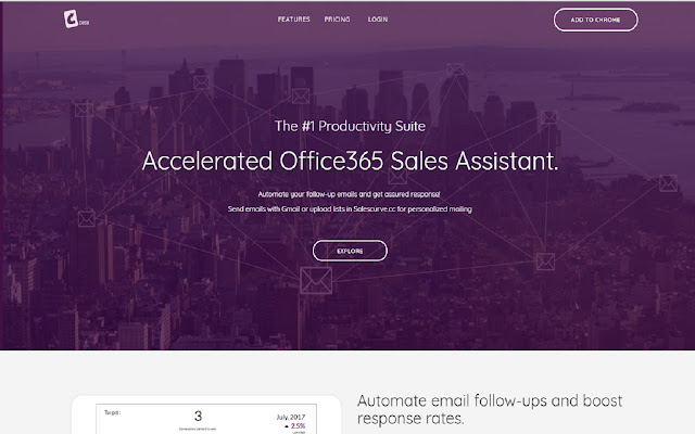 Salescurve No. 1 Automated Email Follow up  from Chrome web store to be run with OffiDocs Chromium online