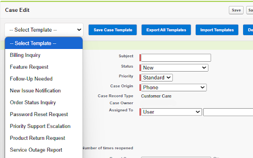 Salesforce Case Autofiller  from Chrome web store to be run with OffiDocs Chromium online