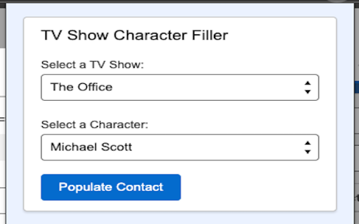 Salesforce Contact Filler  from Chrome web store to be run with OffiDocs Chromium online