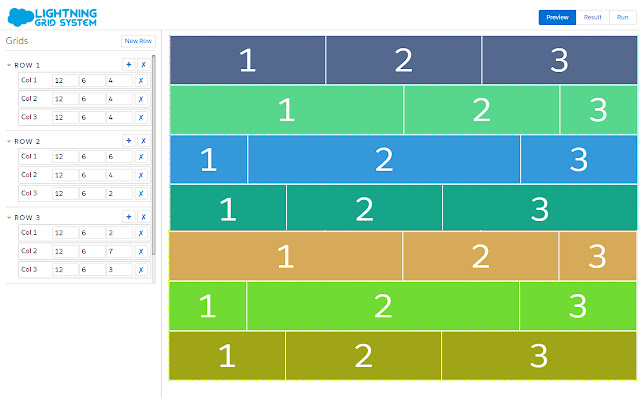 Salesforce Lightning Grid System  from Chrome web store to be run with OffiDocs Chromium online