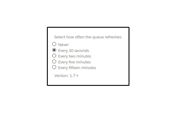 Salesforce Lightning Queue Refresher  from Chrome web store to be run with OffiDocs Chromium online
