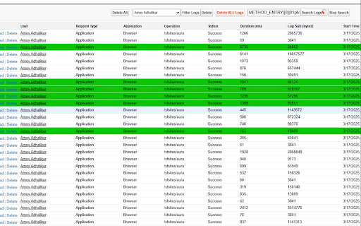 Salesforce Logs Manager  from Chrome web store to be run with OffiDocs Chromium online
