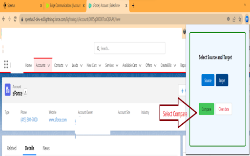 Salesforce MetaData Deployment  from Chrome web store to be run with OffiDocs Chromium online