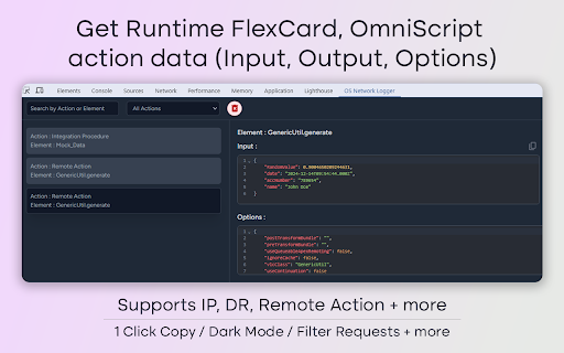 Salesforce OmniStudio Network Logger  from Chrome web store to be run with OffiDocs Chromium online