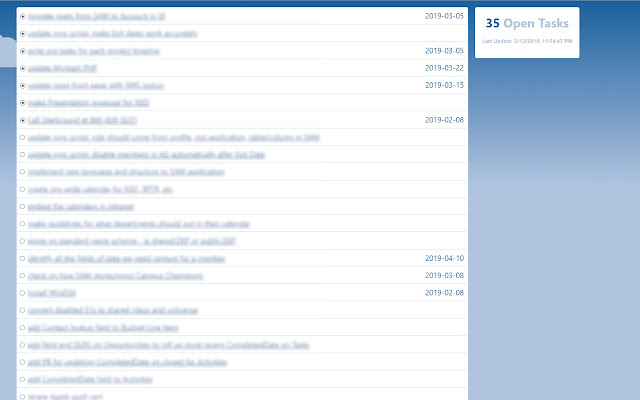 Salesforce TaskTab  from Chrome web store to be run with OffiDocs Chromium online