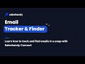 Saleshandy Connect: Email Tracker  Lookup  from Chrome web store to be run with OffiDocs Chromium online