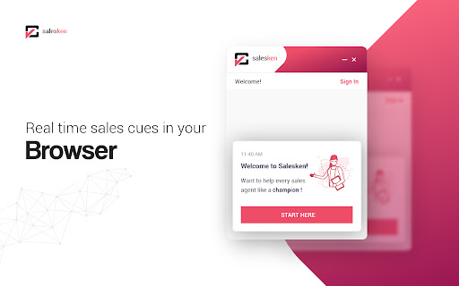 Salesken Lite from Chrome web store to be run with OffiDocs Chromium online Salesken Lite from Chrome web store to be run with OffiDocs Chromium online
