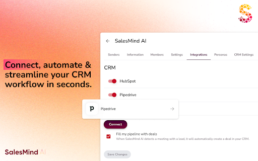 SalesMind AI Automation Tool for LinkedIn  from Chrome web store to be run with OffiDocs Chromium online