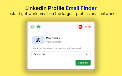 Sales Navigator Scraper (Email) NioLeads  from Chrome web store to be run with OffiDocs Chromium online