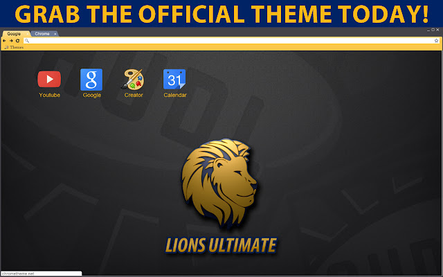 Salt Lake Lions Official Chrome Theme v2  from Chrome web store to be run with OffiDocs Chromium online