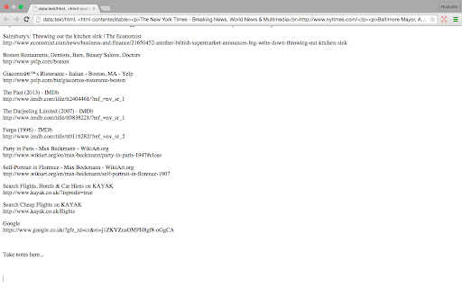 Salvage  from Chrome web store to be run with OffiDocs Chromium online