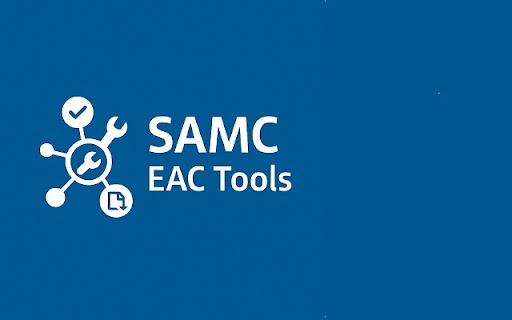 SAMC EAC TOOLS from Chrome web store to be run with OffiDocs Chromium online SAMC EAC TOOLS from Chrome web store to be run with OffiDocs Chromium online