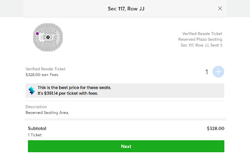 SameTix | Find Cheap Event Tickets  from Chrome web store to be run with OffiDocs Chromium online
