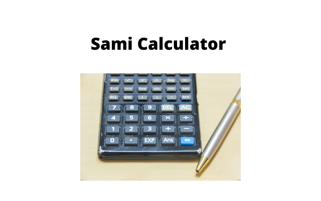 Sami Calculator  from Chrome web store to be run with OffiDocs Chromium online