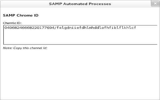 SAMP  from Chrome web store to be run with OffiDocs Chromium online