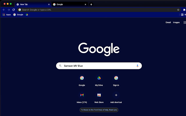 Samson | MV Blue  from Chrome web store to be run with OffiDocs Chromium online